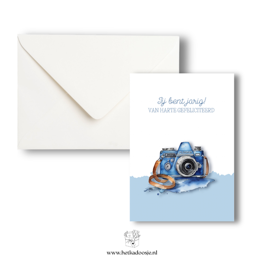 Camera - gefeliciteerd