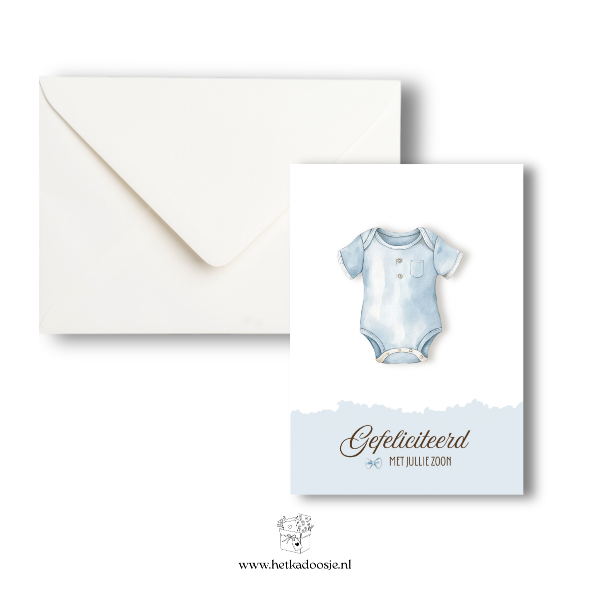 Gefeliciteerd zoon - romper
