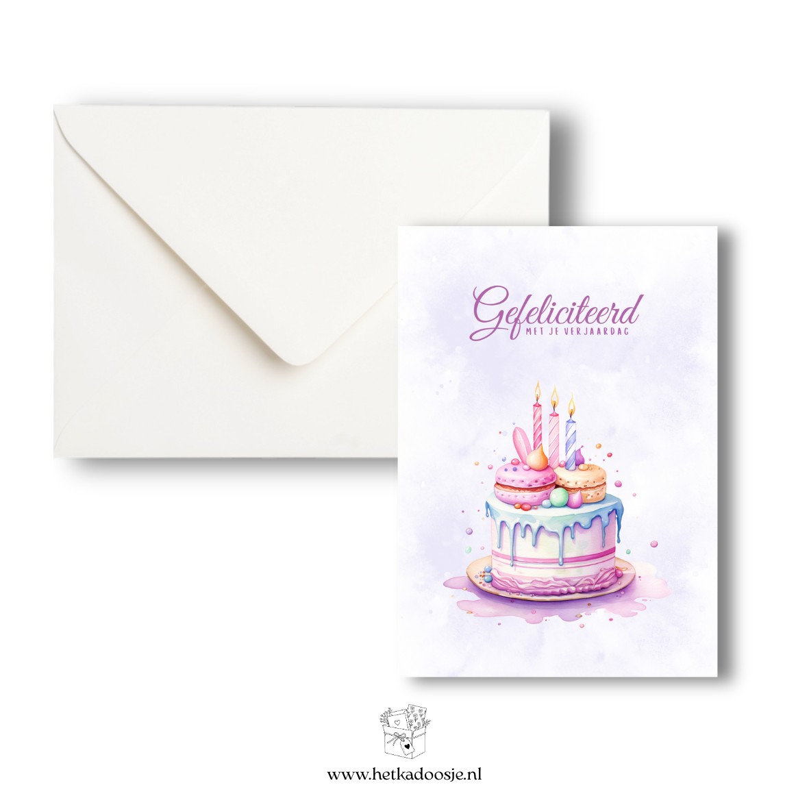Taart - gefeliciteerd