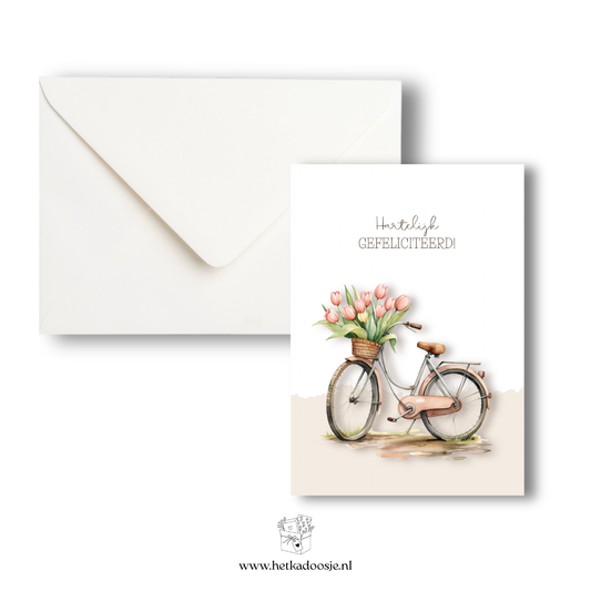 Fiets - gefeliciteerd