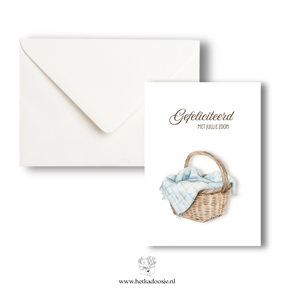 Gefeliciteerd zoon - mand