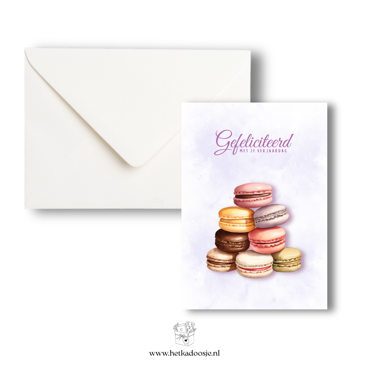 Macarons - gefeliciteerd