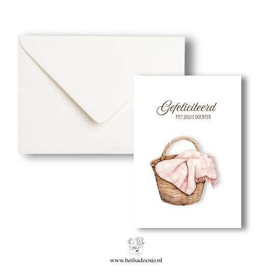 Gefeliciteerd dochter - mand