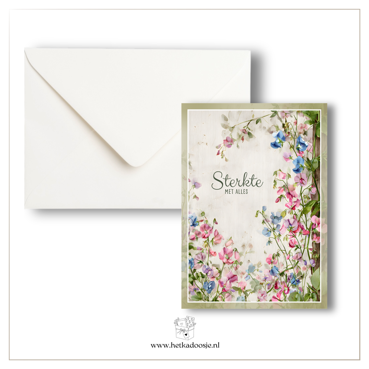 Sterkte - bloemenrand 4