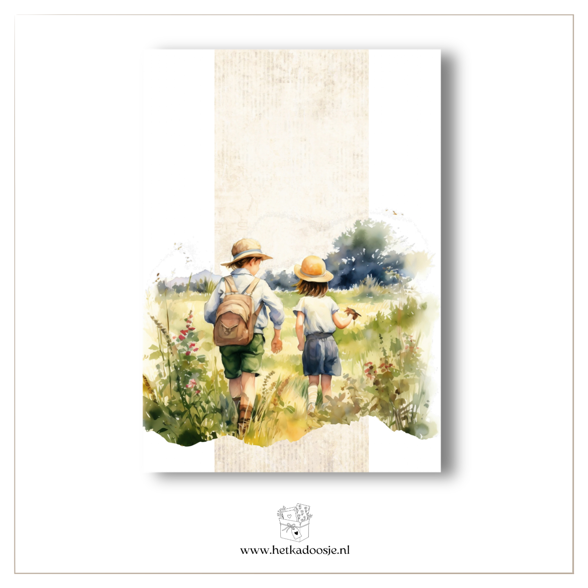 Kinderen in veld