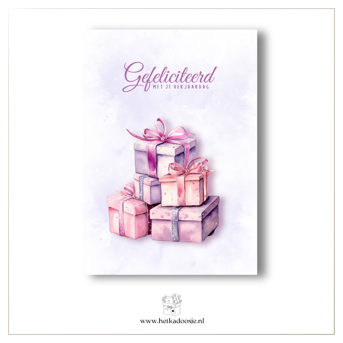 Kadootjes - gefeliciteerd