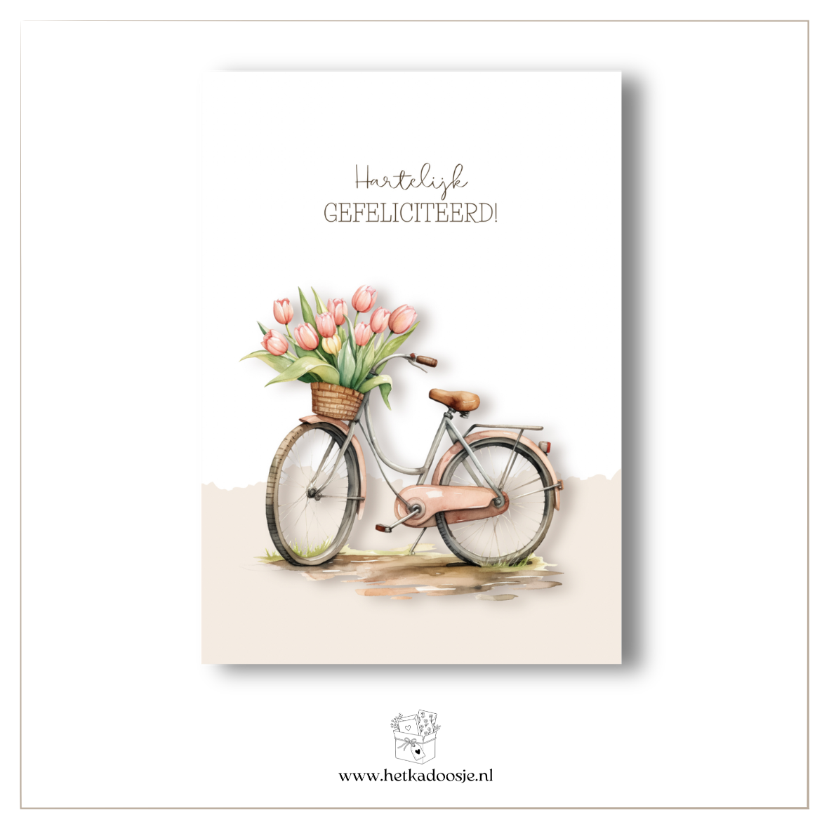 Fiets - gefeliciteerd