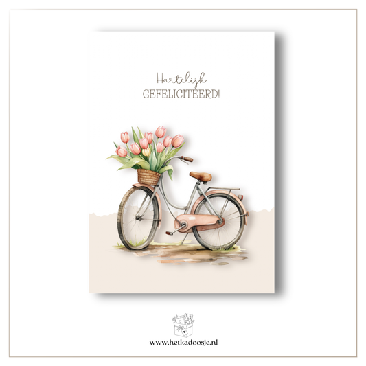Fiets - gefeliciteerd