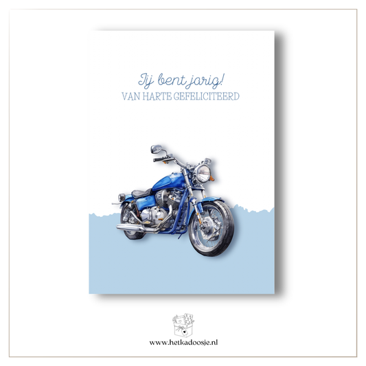 Motor - gefeliciteerd