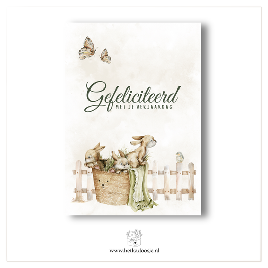 Haasjes - gefeliciteerd