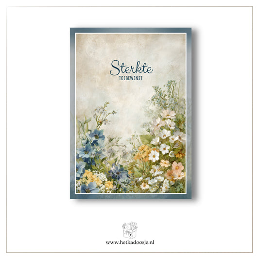 Sterkte - bloemenrand 1