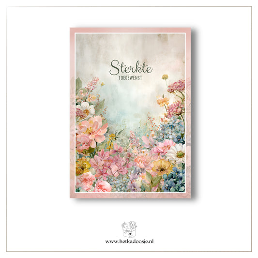 Sterkte - bloemenrand 2