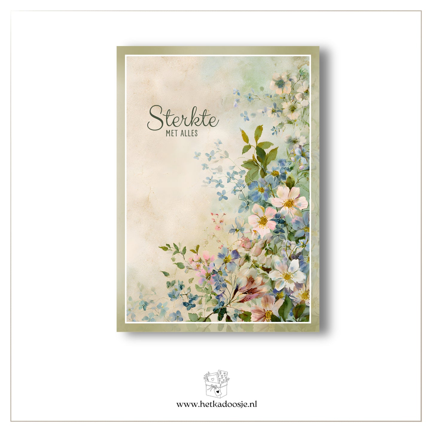 Sterkte - bloemenrand 3