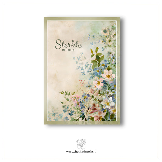 Sterkte - bloemenrand 3